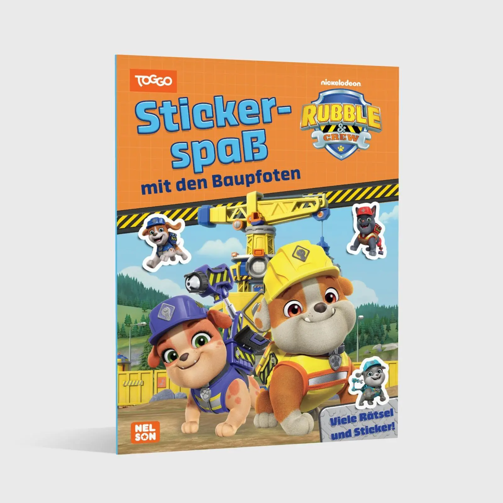 Bild: 9783845130767 | Rubble &amp; Crew: Stickerspaß mit den Baupfoten | Taschenbuch | 24 S.