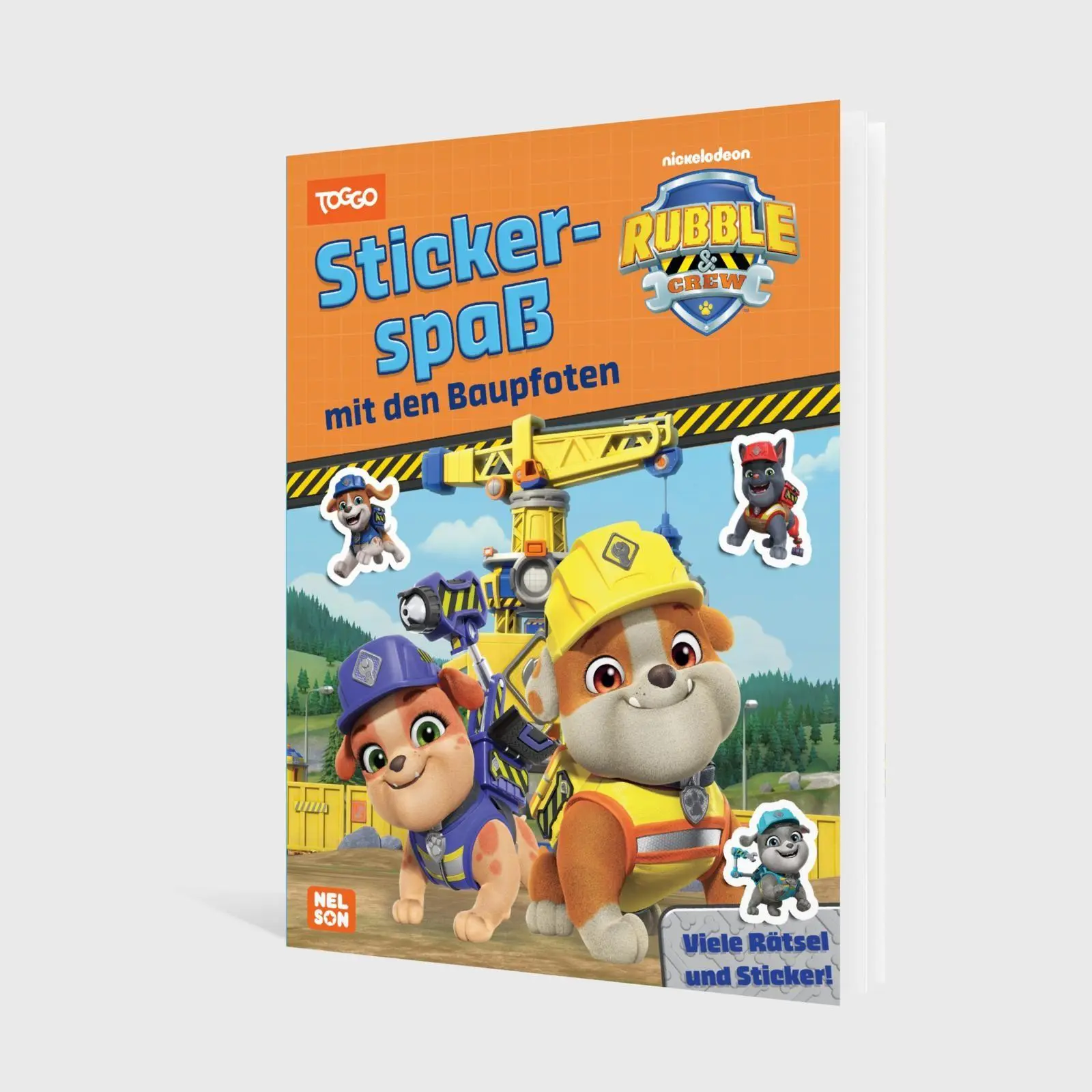 Bild: 9783845130767 | Rubble &amp; Crew: Stickerspaß mit den Baupfoten | Taschenbuch | 24 S.