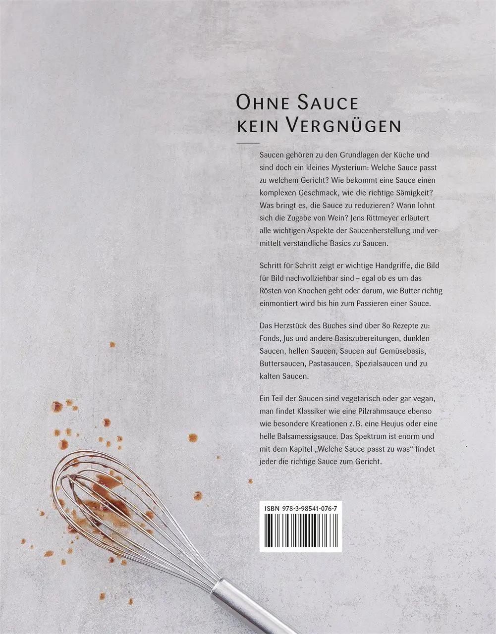 Rückseite: 9783985410767 | Saucen | Jens Rittmeyer | Buch | 224 S. | Deutsch | 2025 | Matthaes