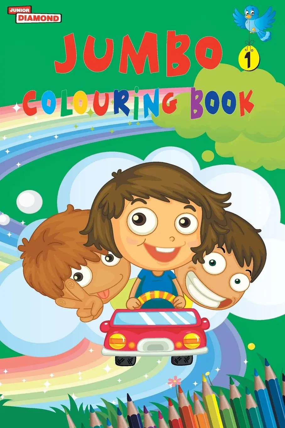 Cover: 9789352960767 | Jumbo Colouring Book 1 for 4 to 8 years old Kids Best Gift to...