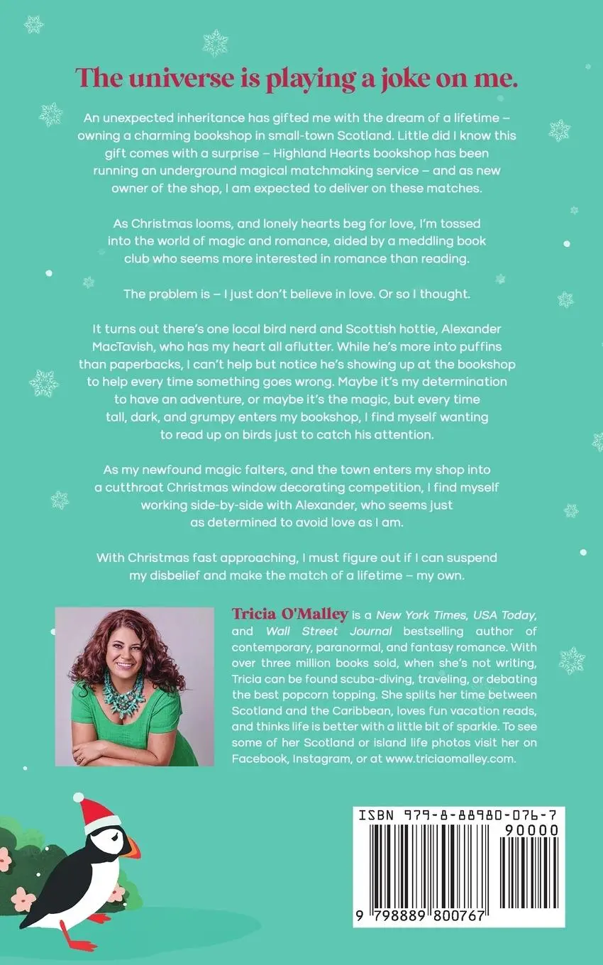 Rückseite: 9798889800767 | Highland Hearts Holiday Bookshop | Tricia O'Malley | Taschenbuch