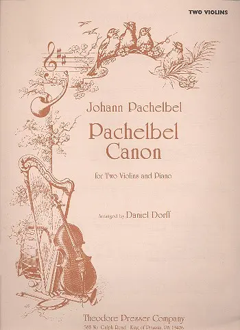 Cover: 9781598060867 | Canon For Two Violins And Piano | Johann Pachelbel | Buch