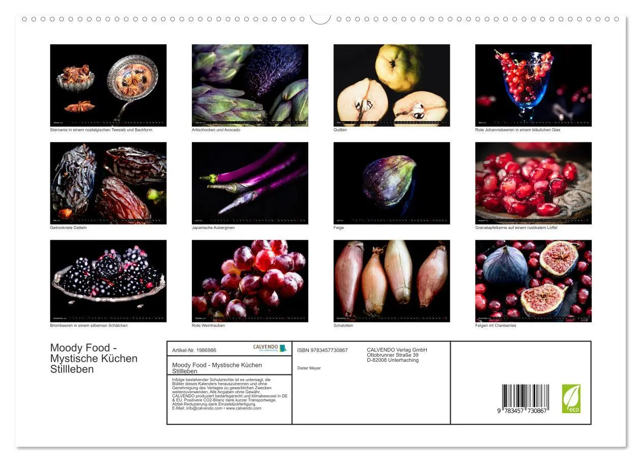 Bild: 9783457730867 | Moody Food - Mystische Küchen Stillleben (hochwertiger Premium...
