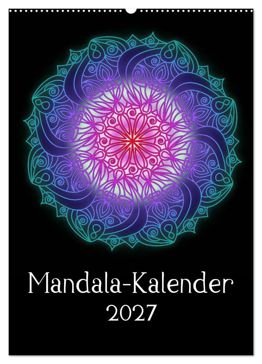 Cover: 9783569600867 | Mandala-Kalender 2027 (Wandkalender 2027 DIN A2 hoch), CALVENDO...
