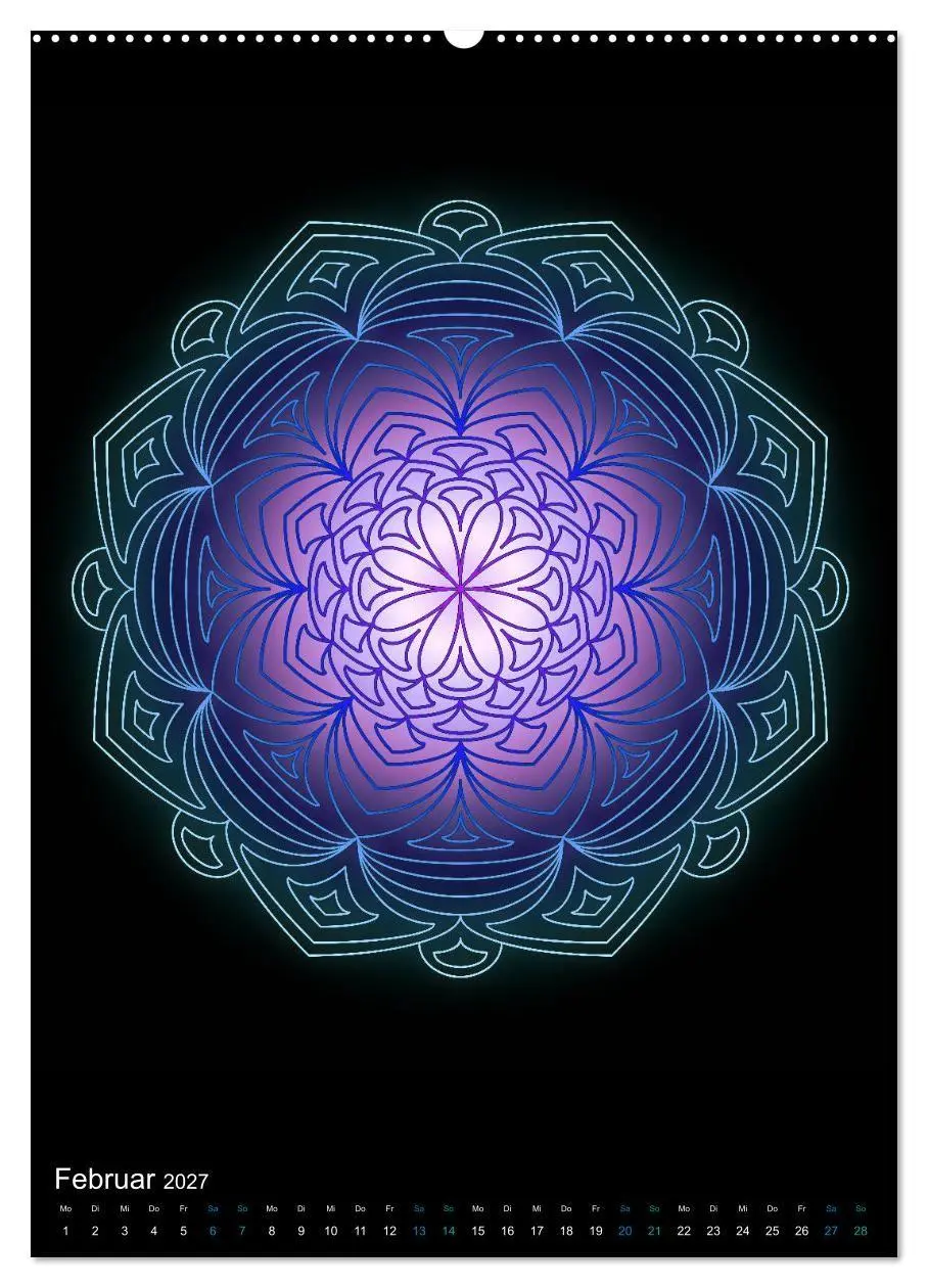 Bild: 9783569600867 | Mandala-Kalender 2027 (Wandkalender 2027 DIN A2 hoch), CALVENDO...