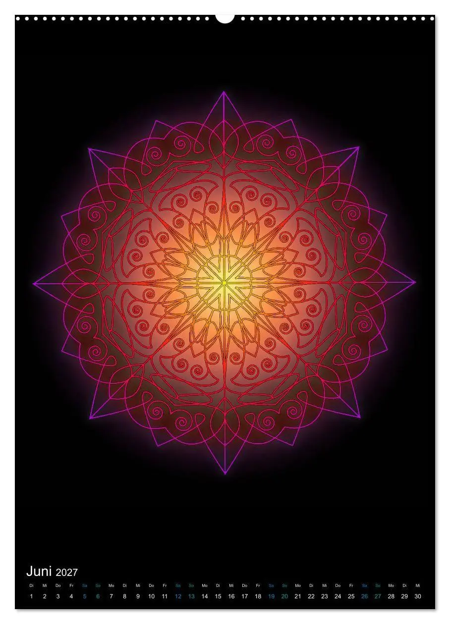 Bild: 9783569600867 | Mandala-Kalender 2027 (Wandkalender 2027 DIN A2 hoch), CALVENDO...