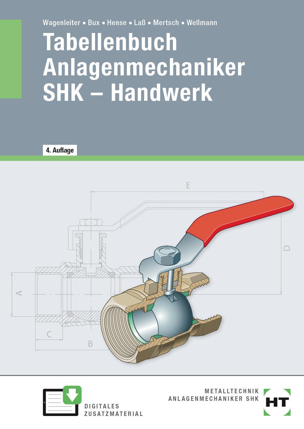 Cover: 9783582300867 | eBook inside: Buch und eBook Tabellenbuch Anlagenmechaniker SHK -...
