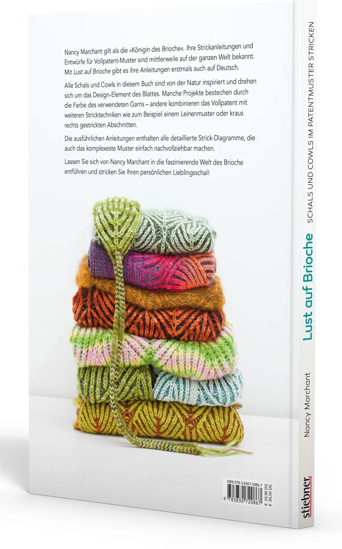 Rückseite: 9783830720867 | Lust auf Brioche: Ein Blätterwald aus Wolle. | Nancy Marchant | Buch