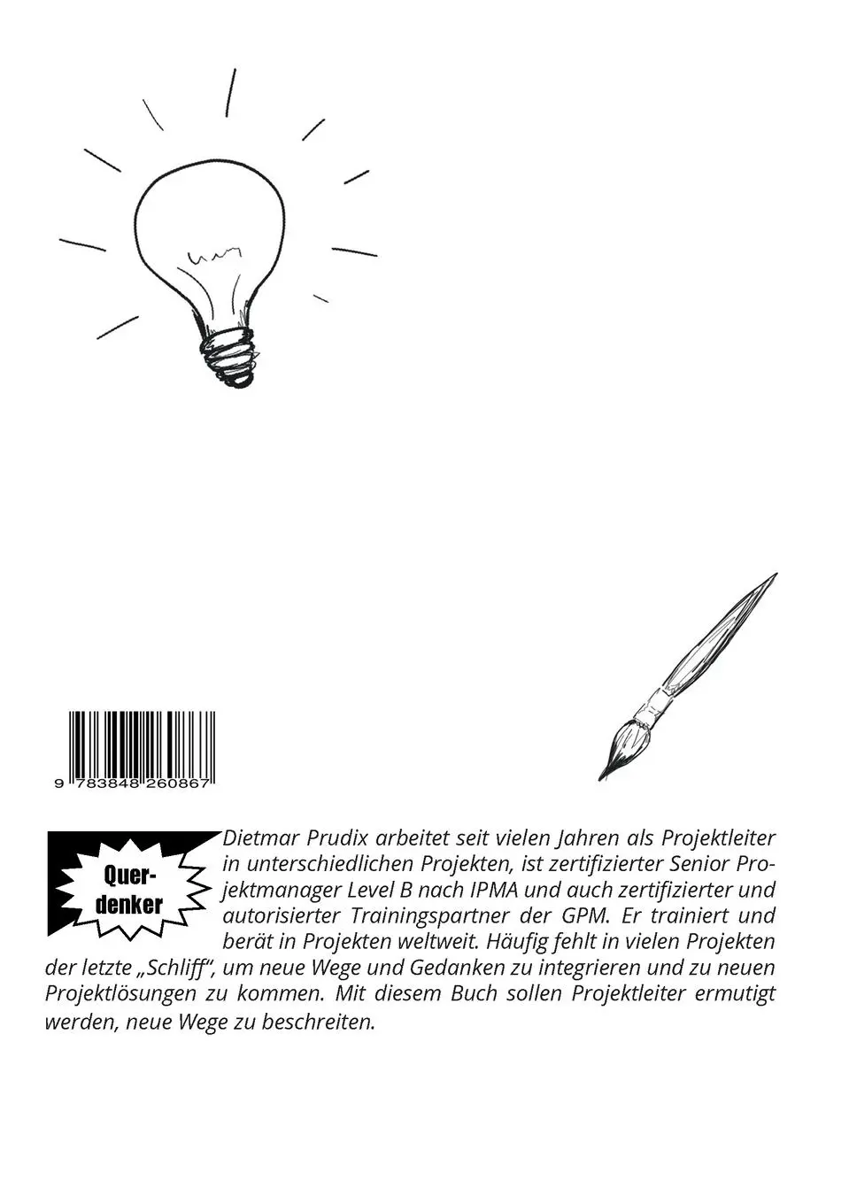 Rückseite: 9783848260867 | Kreativität im Projektmanagement | inkl. Exkurs Design Thinking | Buch