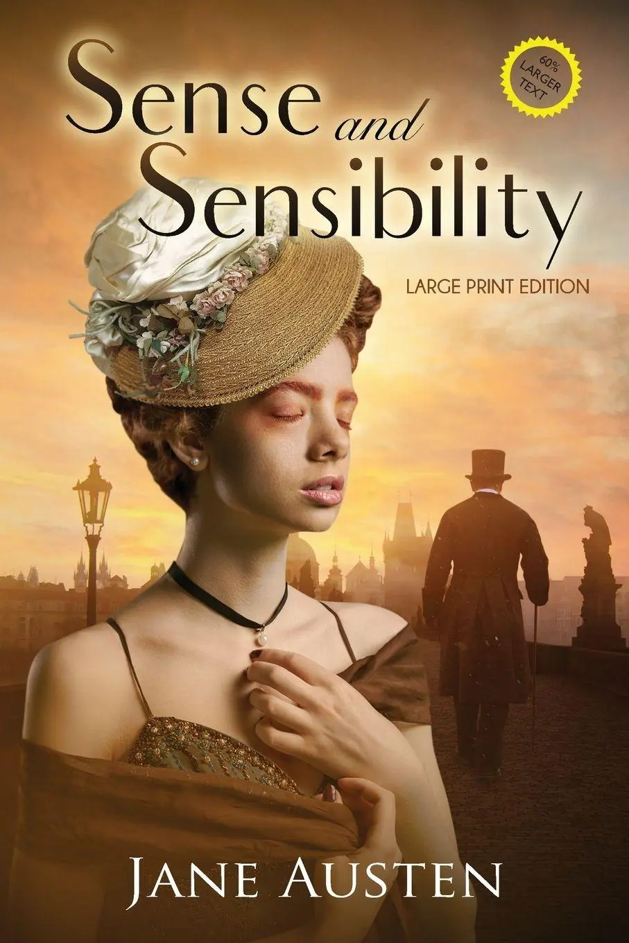 Cover: 9781649220967 | Sense and Sensibility (Annotated, Large Print) | LARGE PRINT EDITION