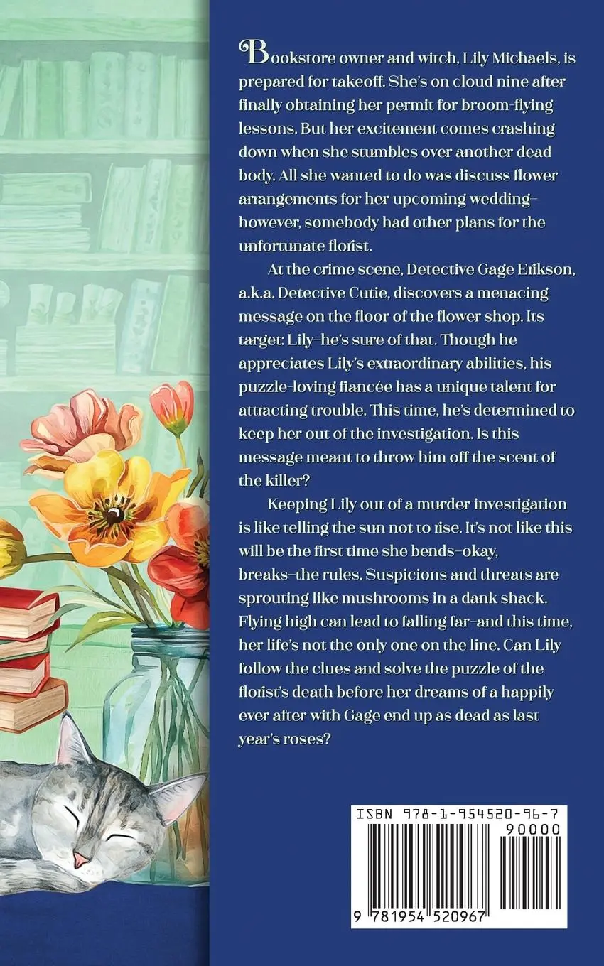 Rückseite: 9781954520967 | Broomsticks &amp; Blooms | A Paranormal Witch Cozy Mystery | Race | Buch