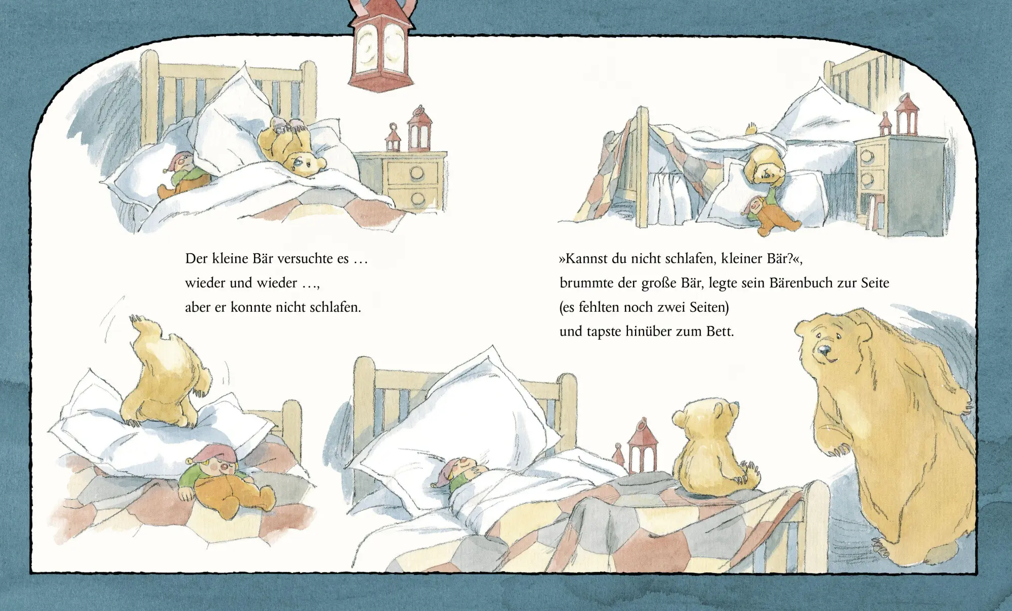 Bild: 9783219120967 | Kannst du nicht schlafen, kleiner Bär?: Pappbilderbuch zum Thema...