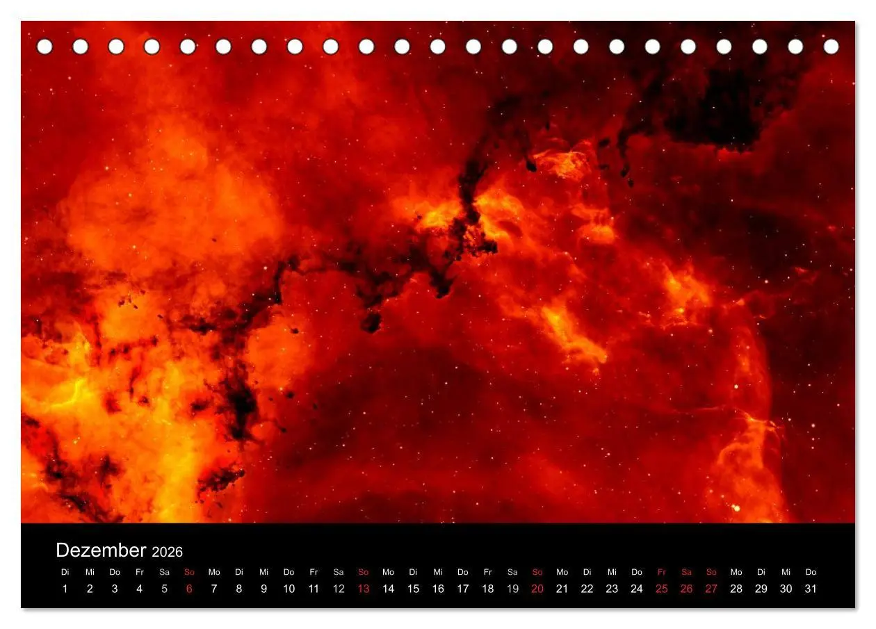 Bild: 9783457960967 | Der Weltraum. Spektakuläre Gasnebel und Galaxien (Tischkalender...