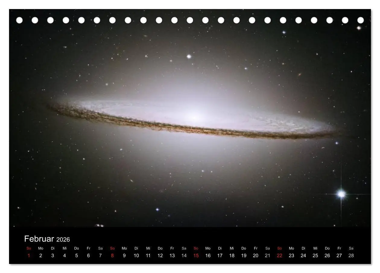 Bild: 9783457960967 | Der Weltraum. Spektakuläre Gasnebel und Galaxien (Tischkalender...