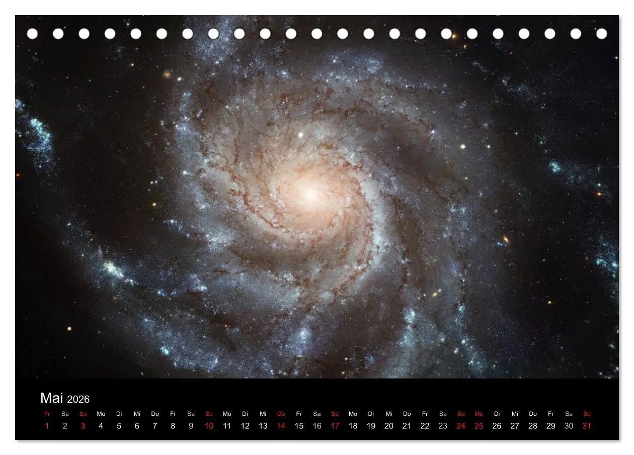 Bild: 9783457960967 | Der Weltraum. Spektakuläre Gasnebel und Galaxien (Tischkalender...