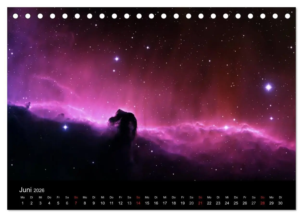 Bild: 9783457960967 | Der Weltraum. Spektakuläre Gasnebel und Galaxien (Tischkalender...