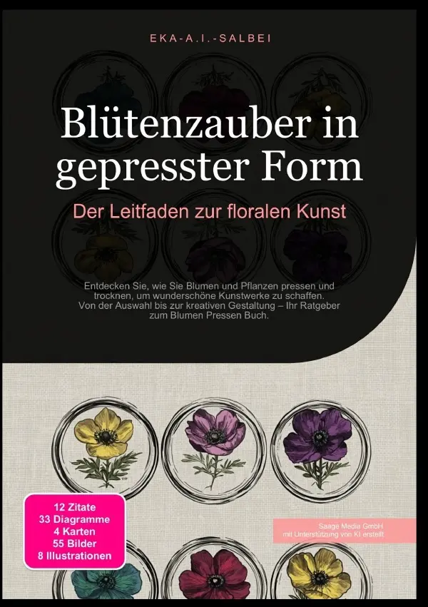Cover: 9783565010967 | Blütenzauber in gepresster Form: Der Leitfaden zur floralen Kunst