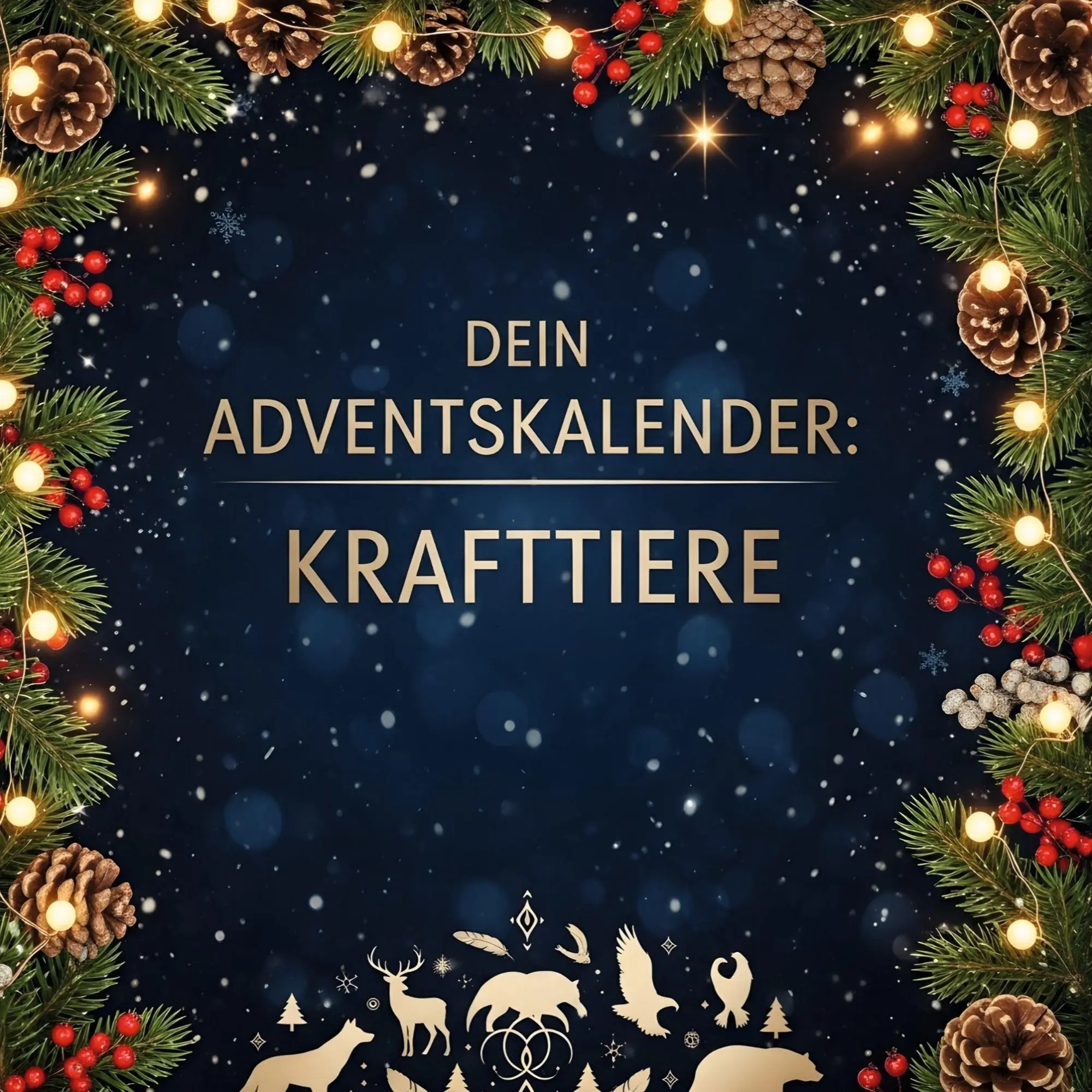 Cover: 9783695320967 | Dein Adventskalender: Krafttiere | Louis Becker | Taschenbuch | 100 S.