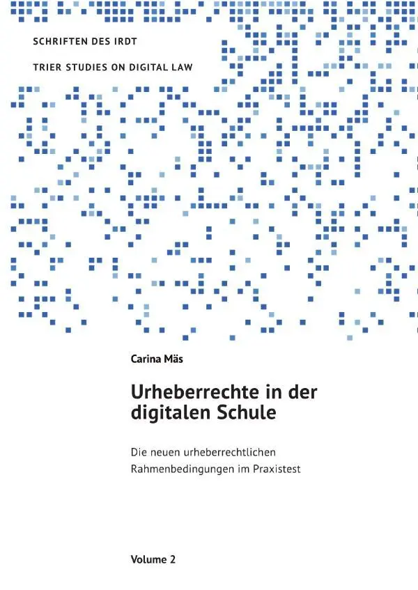 Cover: 9783757550967 | Urheberrechte in der digitalen Schule | Carina Mäs | Taschenbuch