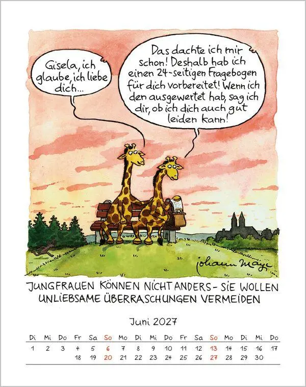 Bild: 9783819300967 | Jungfrau 2027 | Verlag Korsch | Kalender | Spiralbindung | 13 S.