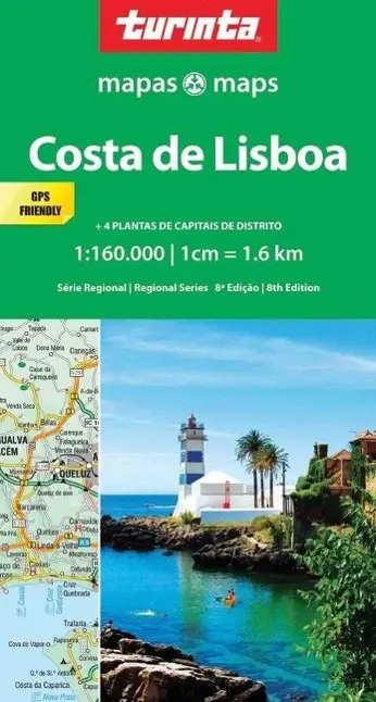 Cover: 9789895560967 | Lisbon Coast 1 : 160 000 | Costa De Lisboa | (Land-)Karte | Englisch