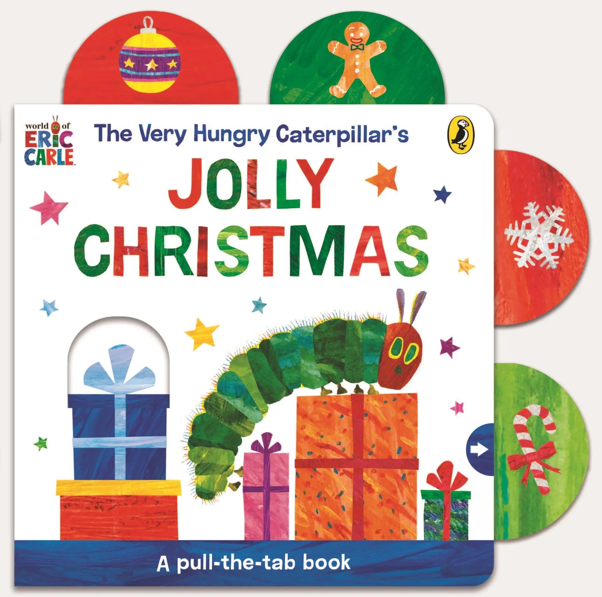 Cover: 9780241781067 | The Very Hungry Caterpillar's Jolly Christmas: A Pull-The-Tab Book