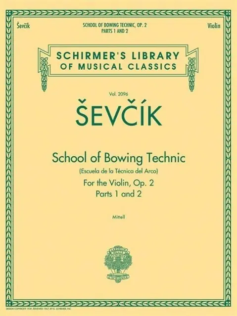 Cover: 9781458421067 | School of Bowing Technics, Op. 2, Parts 1 &amp; 2 | Philipp Mittell | Buch