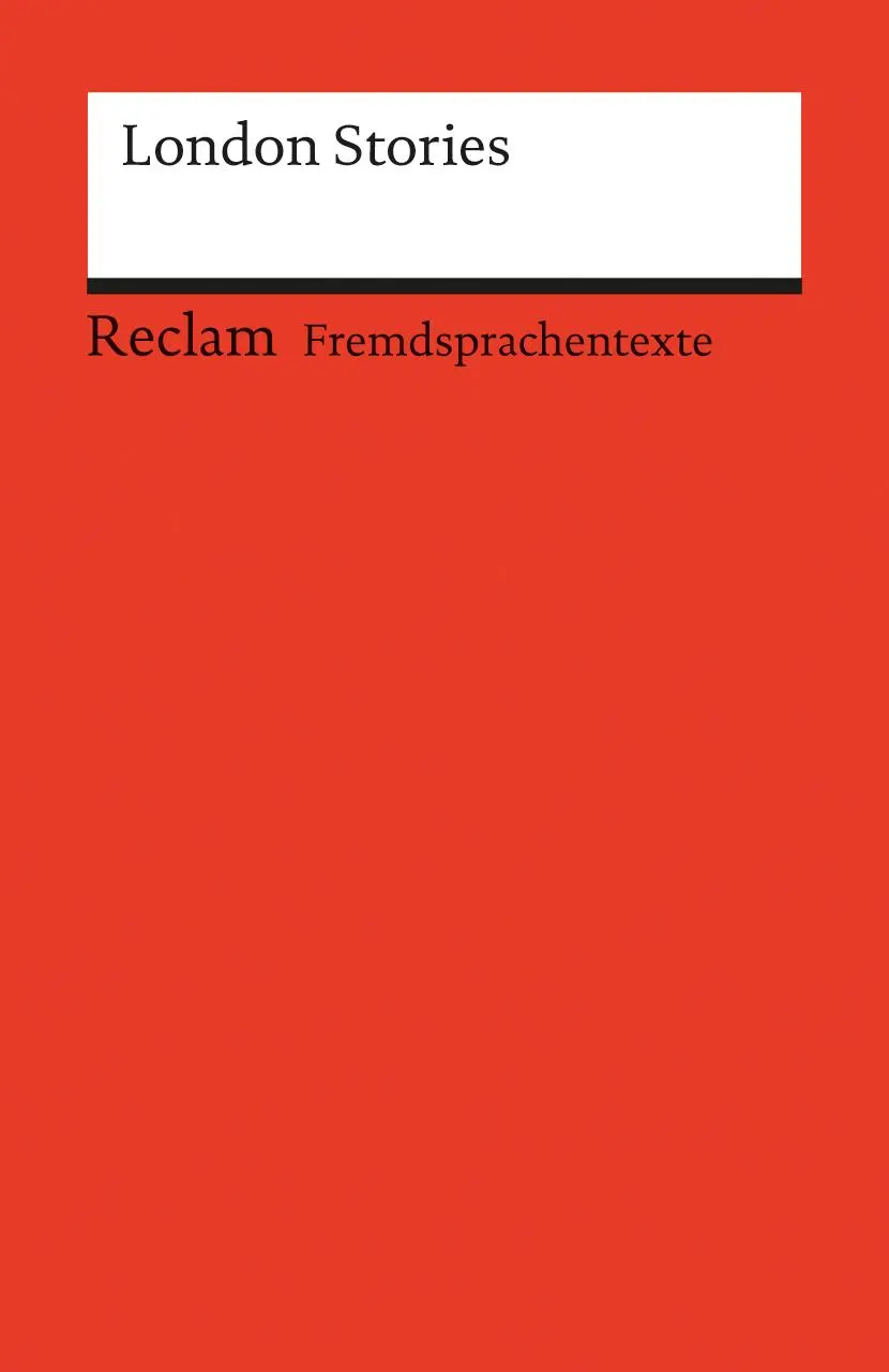 Cover: 9783150091067 | London Stories | Adolf Barth | Taschenbuch | 228 S. | Englisch | 2003