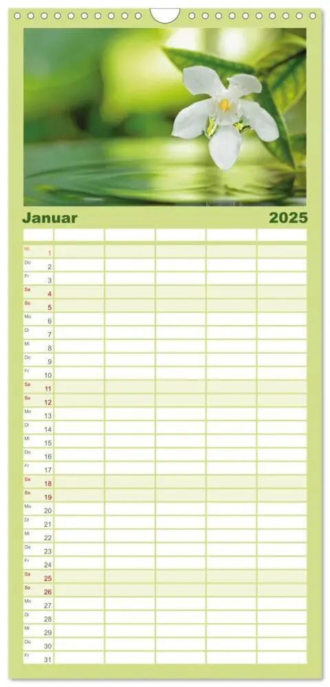 Bild: 9783457091067 | Familienplaner 2025 - Natur-Meditationen - Nimm Dir Zeit mit 5...