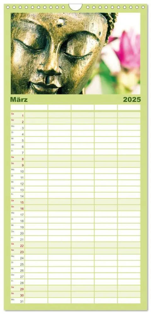 Bild: 9783457091067 | Familienplaner 2025 - Natur-Meditationen - Nimm Dir Zeit mit 5...