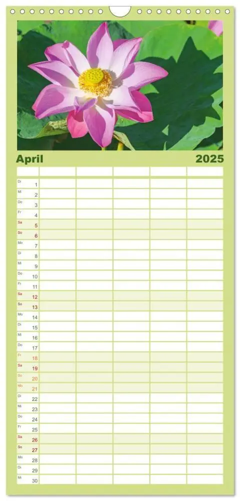 Bild: 9783457091067 | Familienplaner 2025 - Natur-Meditationen - Nimm Dir Zeit mit 5...