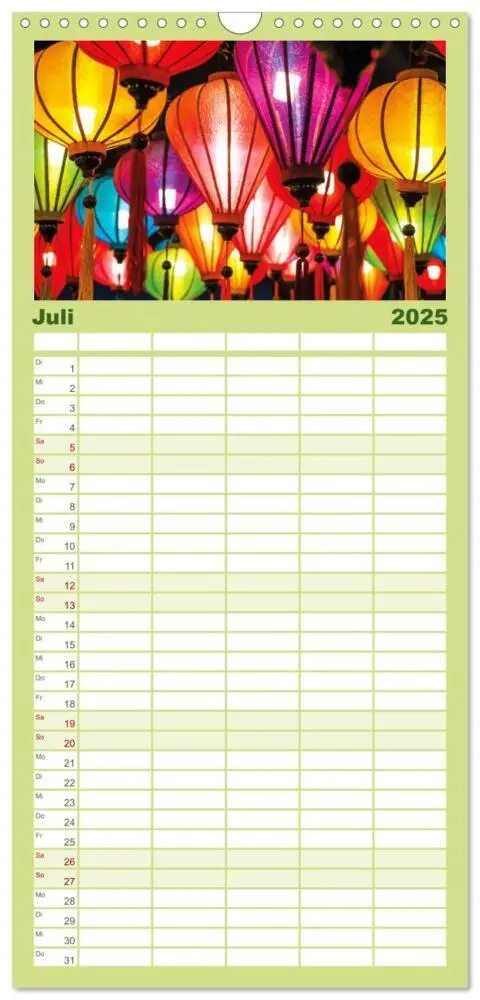 Bild: 9783457091067 | Familienplaner 2025 - Natur-Meditationen - Nimm Dir Zeit mit 5...