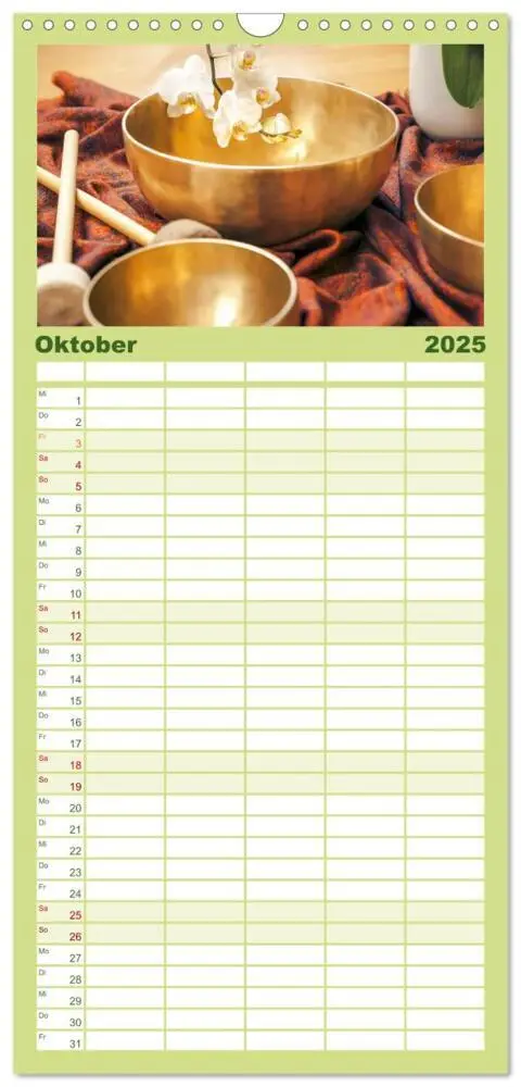 Bild: 9783457091067 | Familienplaner 2025 - Natur-Meditationen - Nimm Dir Zeit mit 5...