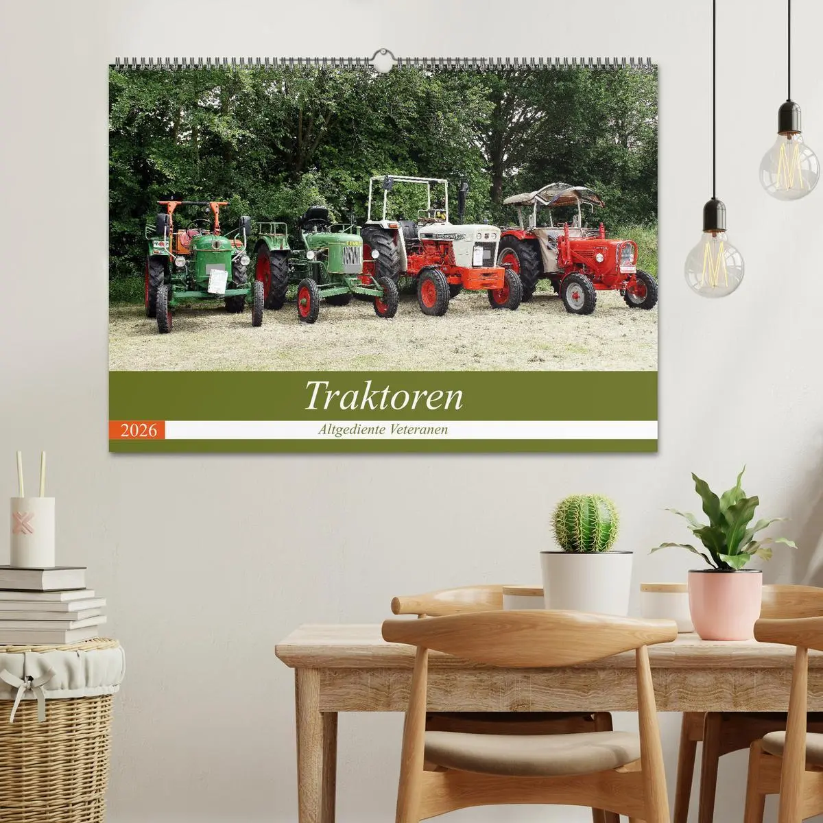 Bild: 9783457781067 | Traktoren - Altgediente Veteranen (Wandkalender 2026 DIN A2 quer),...