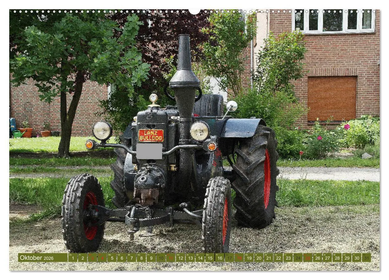 Bild: 9783457781067 | Traktoren - Altgediente Veteranen (Wandkalender 2026 DIN A2 quer),...