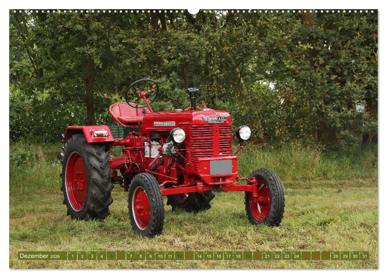 Bild: 9783457781067 | Traktoren - Altgediente Veteranen (Wandkalender 2026 DIN A2 quer),...