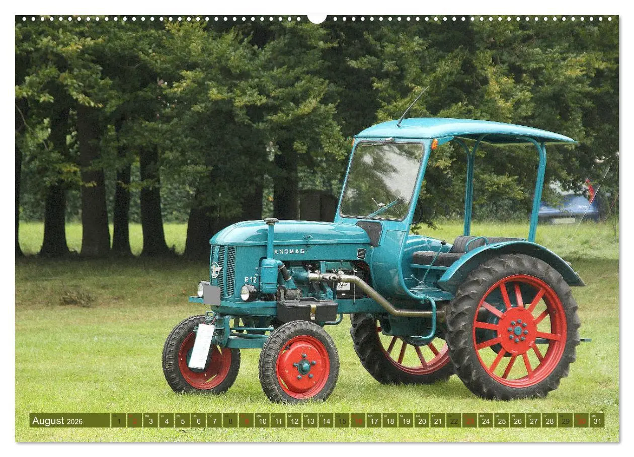 Bild: 9783457781067 | Traktoren - Altgediente Veteranen (Wandkalender 2026 DIN A2 quer),...