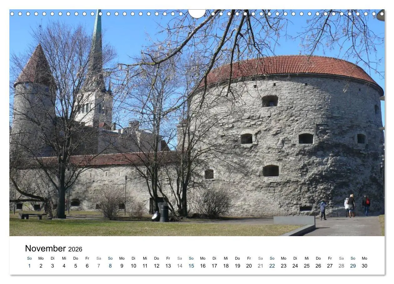 Bild: 9783516181067 | Tallinn (Wandkalender 2026 DIN A3 quer), CALVENDO Monatskalender