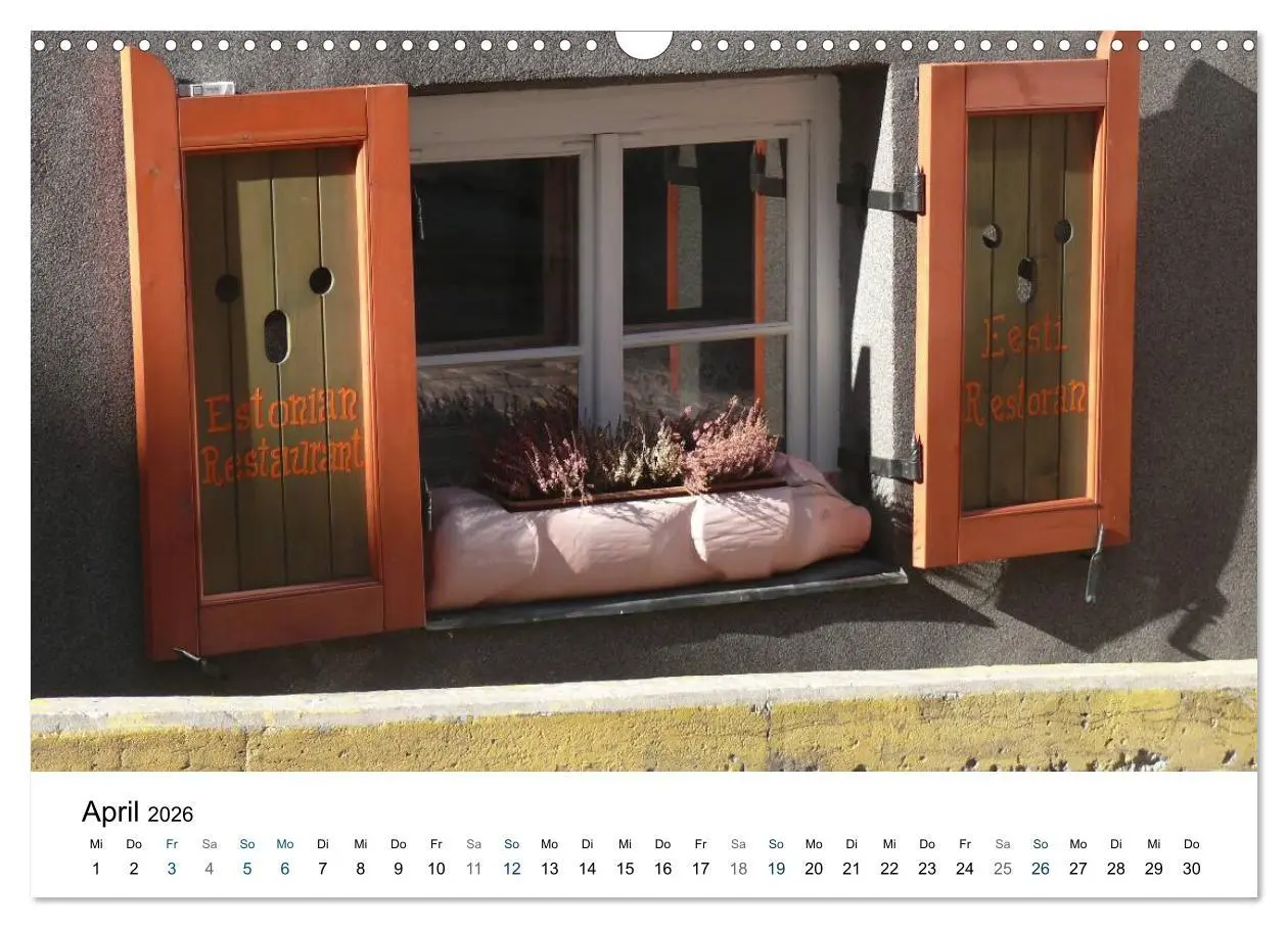 Bild: 9783516181067 | Tallinn (Wandkalender 2026 DIN A3 quer), CALVENDO Monatskalender