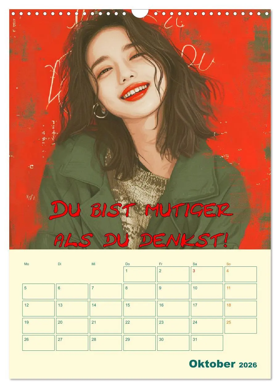 Bild: 9783516251067 | Liebe das Leben! Mit Affirmationen glücklich durch das Jahr!...