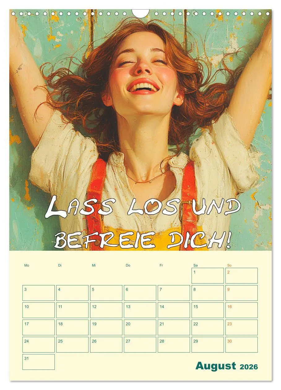 Bild: 9783516251067 | Liebe das Leben! Mit Affirmationen glücklich durch das Jahr!...