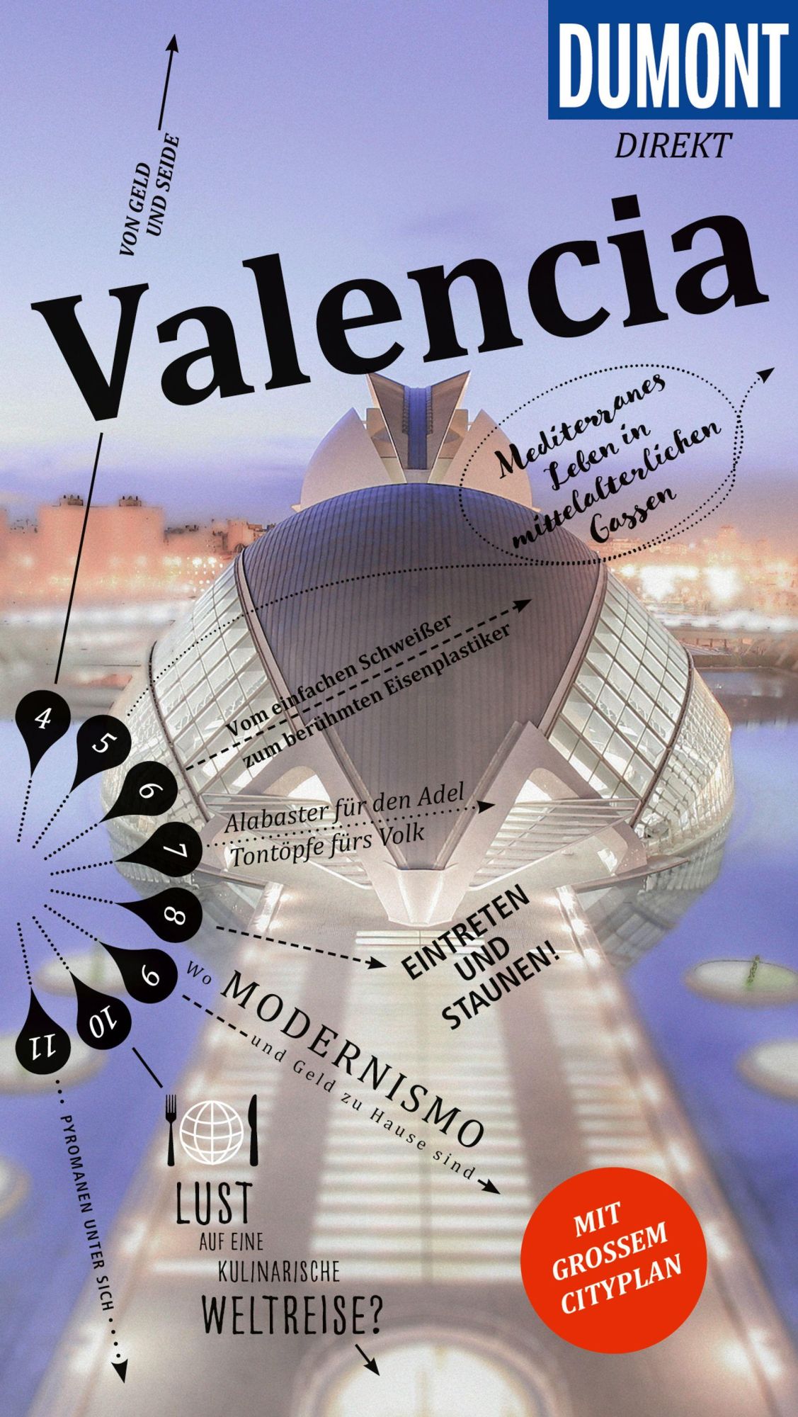 Cover: 9783616001067 | DUMONT direkt Reiseführer Valencia | Mit großem Cityplan | Hänni