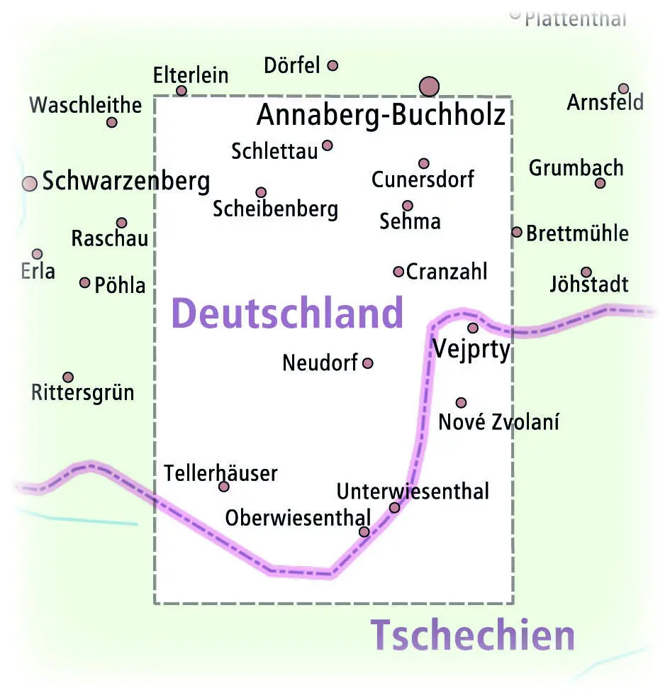 Bild: 9783747301067 | Publicpress Wanderkarte Kurort Oberwiesenthal, Annaberg-Buchholz...