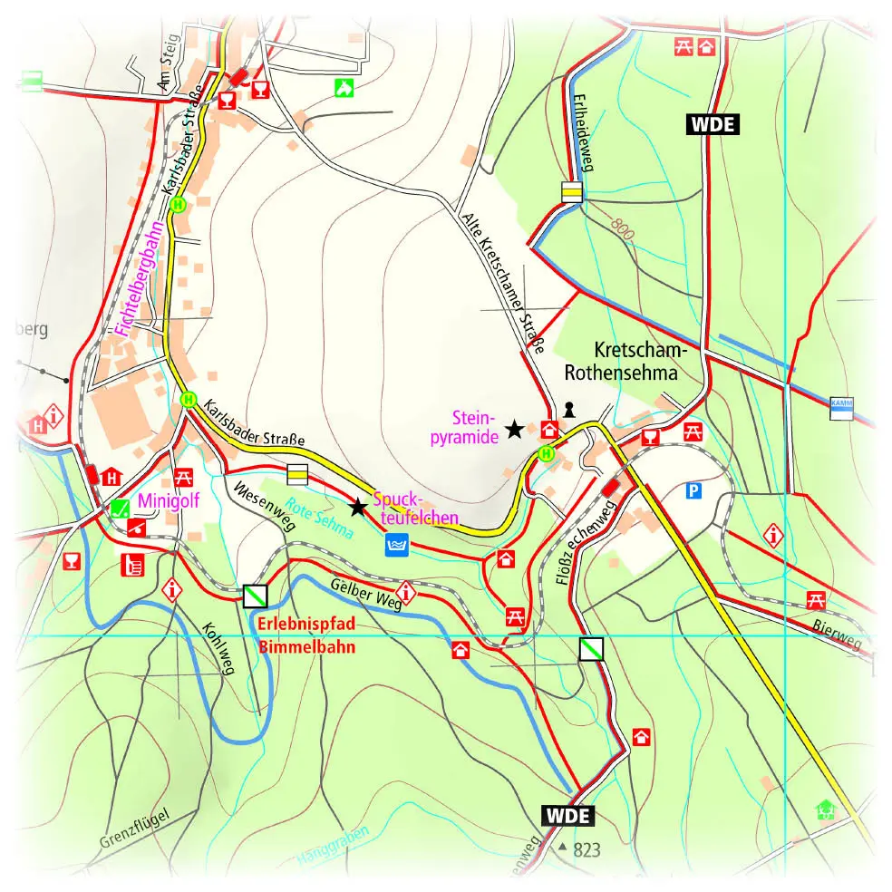 Bild: 9783747301067 | Publicpress Wanderkarte Kurort Oberwiesenthal, Annaberg-Buchholz...