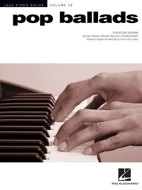 Cover: 888680741167 | Pop Ballads | Jazz Piano Solos Series Volume 56 | Taschenbuch | Buch