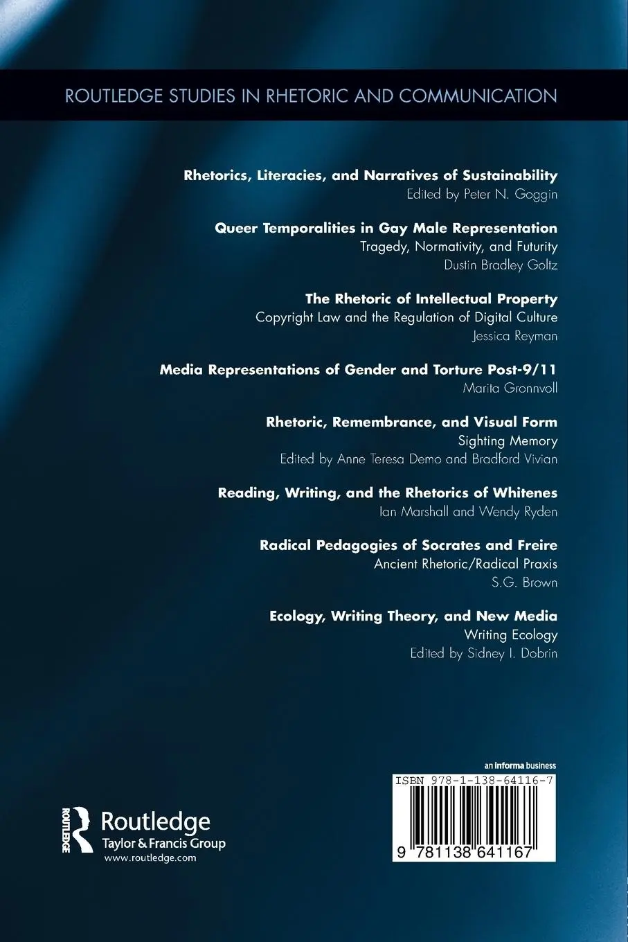 Rückseite: 9781138641167 | Ecology, Writing Theory, and New Media | Writing Ecology | Dobrin