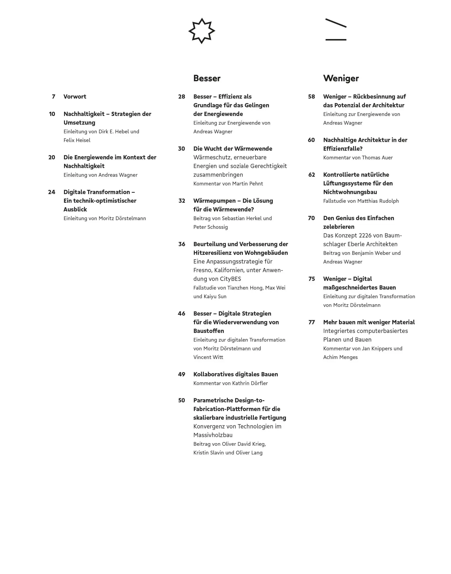 Bild: 9783035621167 | Besser - Weniger - Anders Bauen: Energiewende und Digitale...