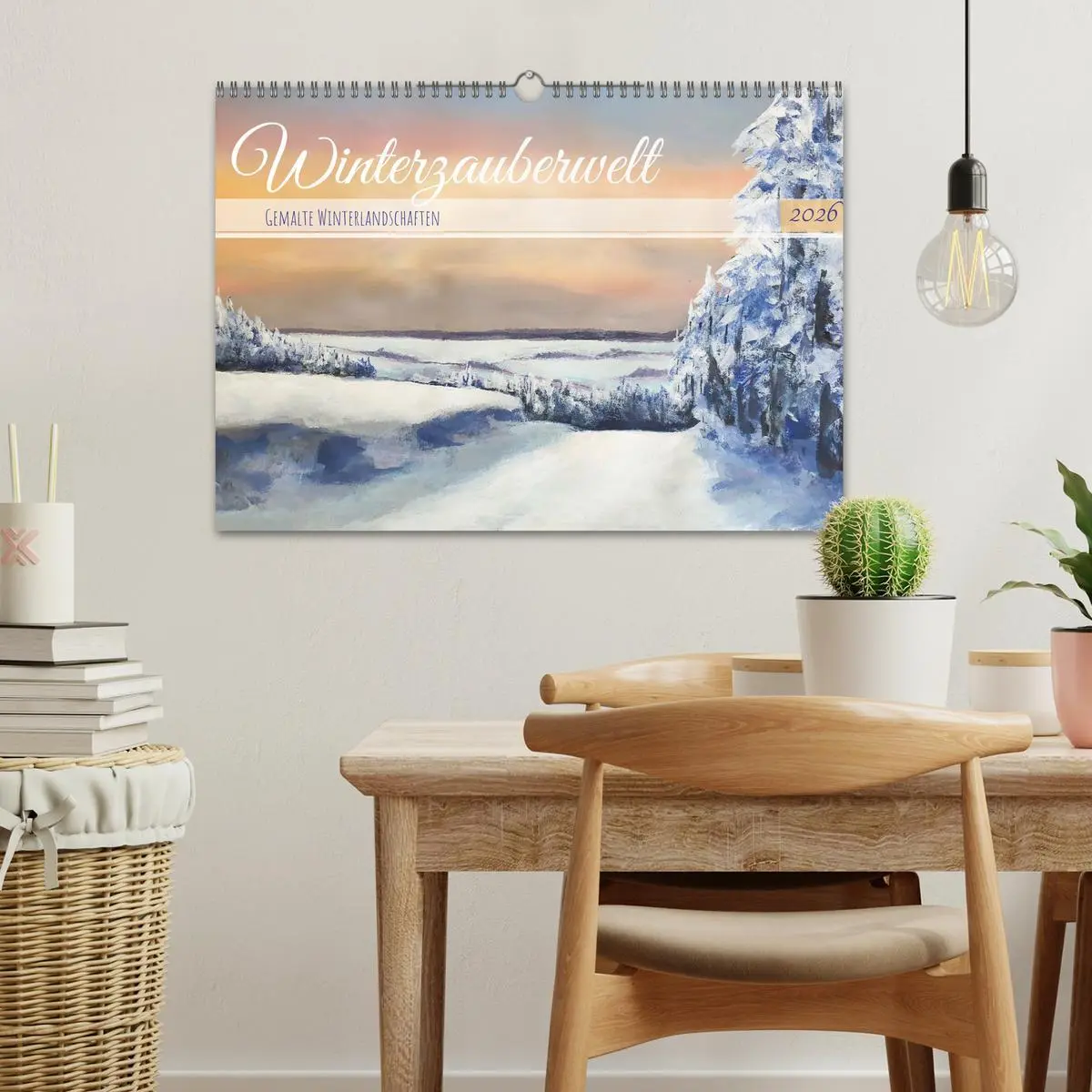 Bild: 9783457391167 | Winterzauberwelt - Gemalte Winterlandschaften (Wandkalender 2026...