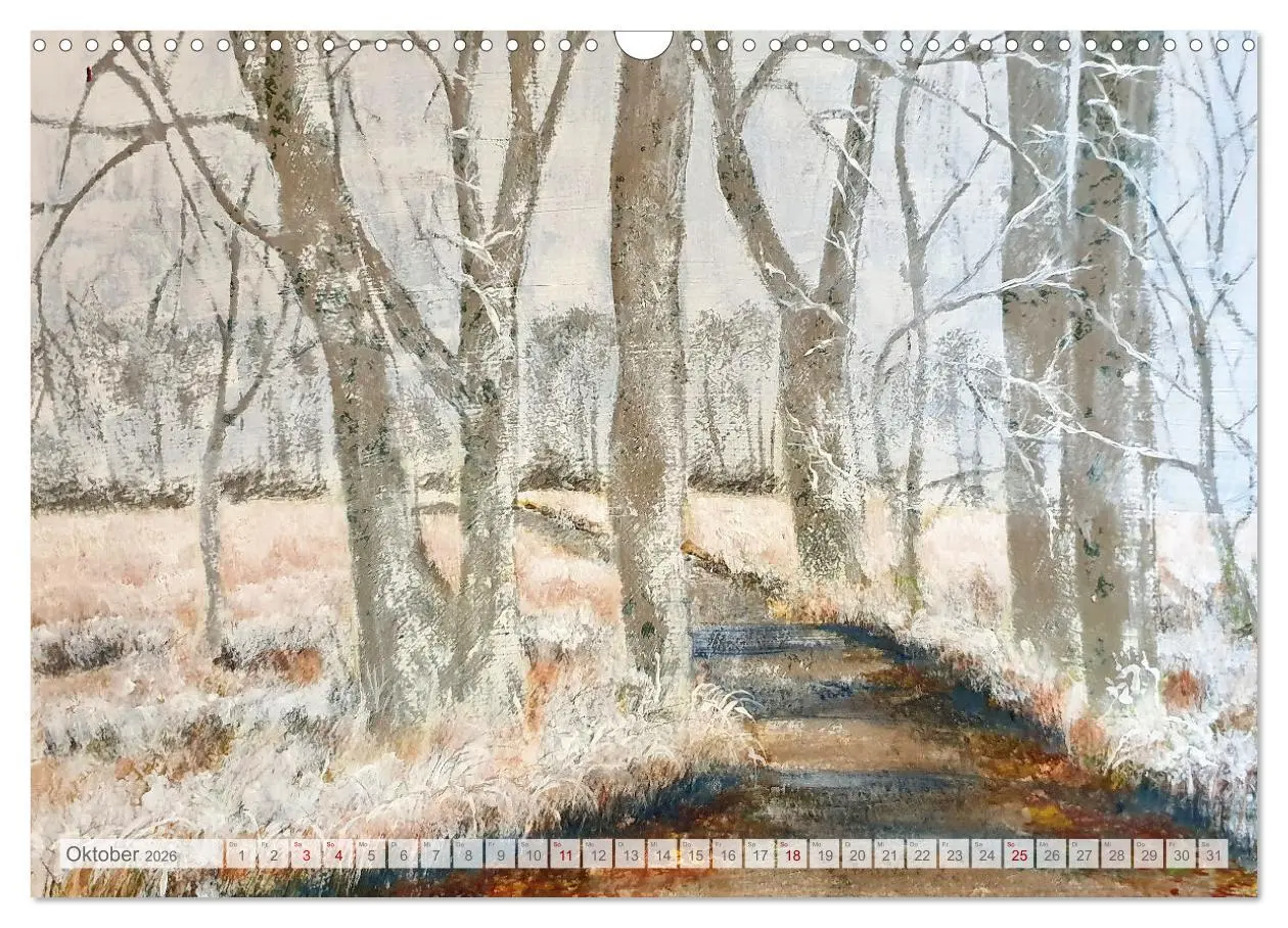 Bild: 9783457391167 | Winterzauberwelt - Gemalte Winterlandschaften (Wandkalender 2026...