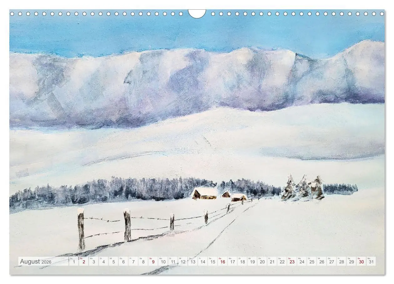 Bild: 9783457391167 | Winterzauberwelt - Gemalte Winterlandschaften (Wandkalender 2026...